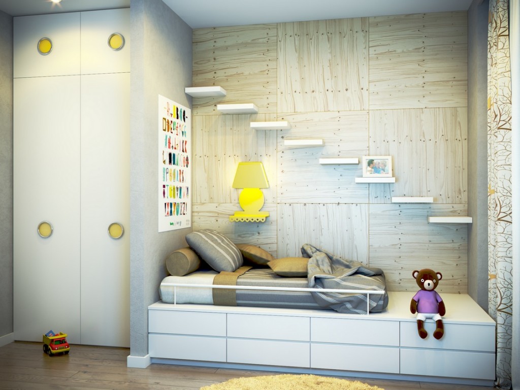 Contoh Desain Kamar Tidur Anak Tipe Modern Minimalis Saiful Kameli